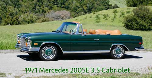 Mercedes 280SE 3.5 Cabriolet